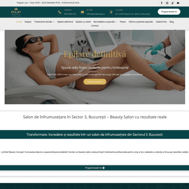 Éclat Beauty Concept